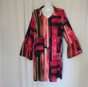 NWOT Rafaela Long Blouse